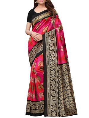 multicolor printed saree combo (set of 2) with blouse - 15907674 - Standard Image - 2