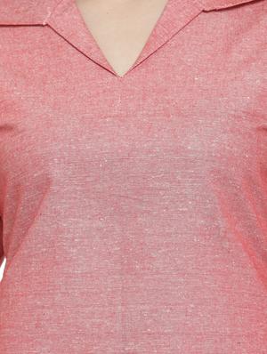 Shirt collar Straight kurta - 15907852 - Standard Image - 5