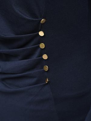 bell sleeved button detail sheath dress - 15908192 - Standard Image - 5