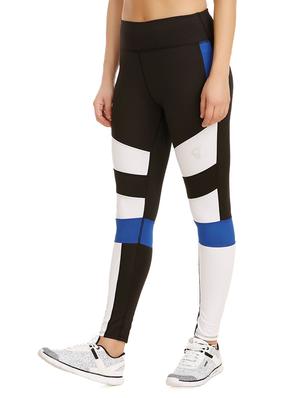 high waist color block track pant - 15908935 - Standard Image - 2