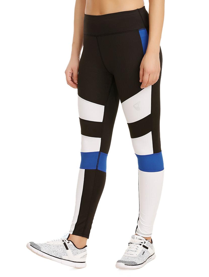 high waist color block track pant - 15908935 - Zoom Image - 2