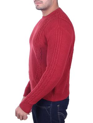 red cotton pullover - 15912241 - Standard Image - 2