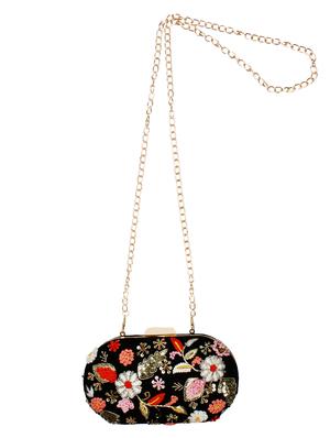 black metal ethnic clutch - 15912353 - Standard Image - 5
