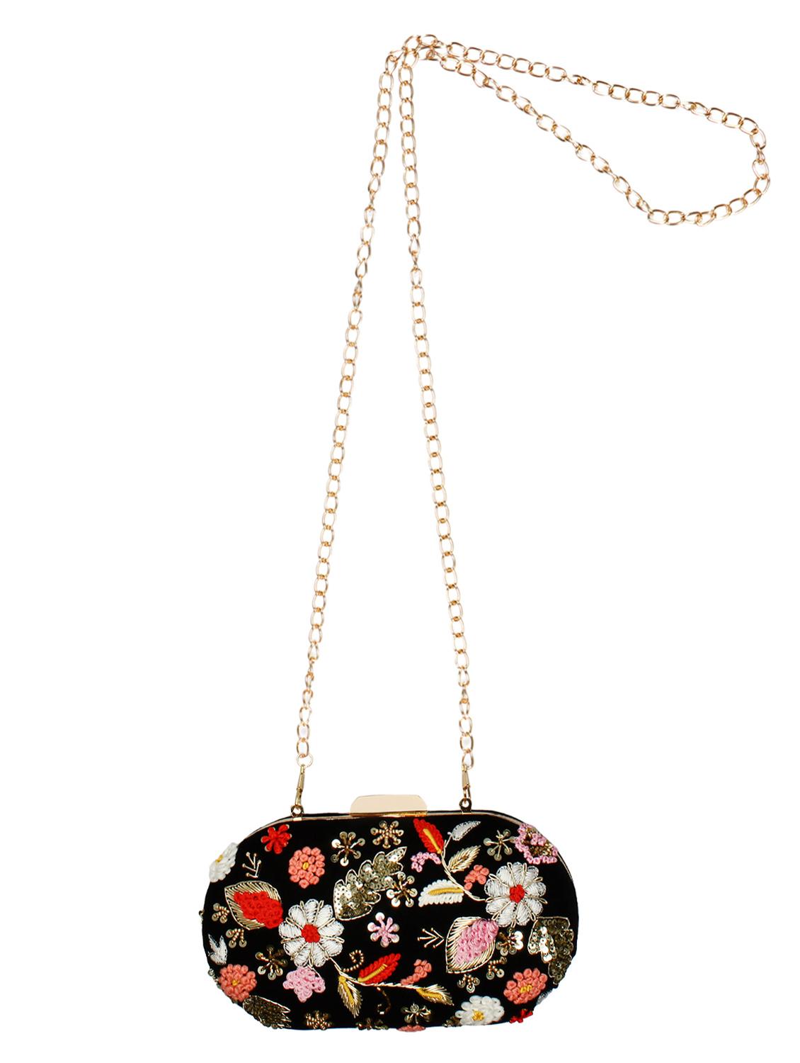 black metal ethnic clutch - 15912353 - Zoom Image - 5