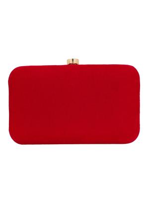 red metal ethnic clutch - 15912355 - Standard Image - 2