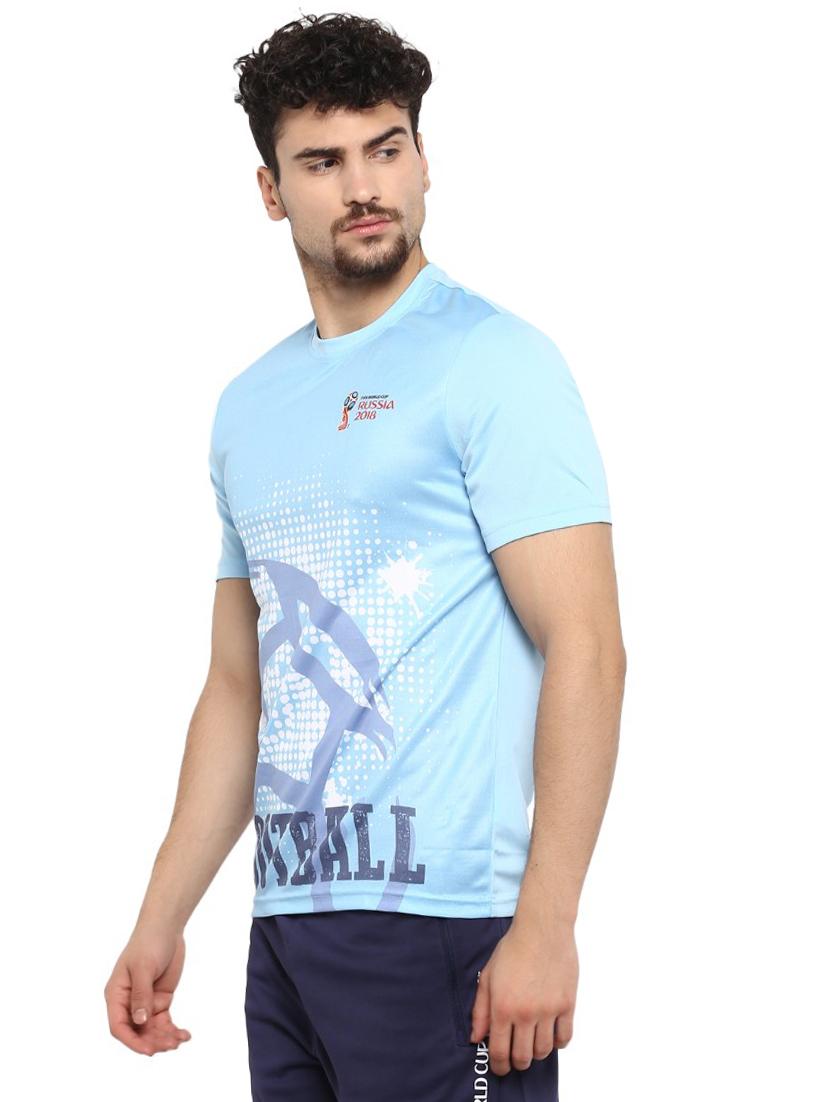 blue polyester tshirt - 15913109 - Zoom Image - 2
