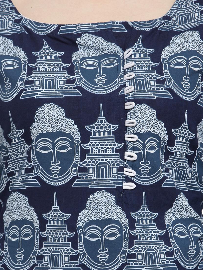 Printed straight kurta - 15913916 - Zoom Image - 5
