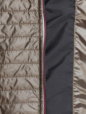 Side contrast panel puffer jacket - 15913999 - Standard Image - 5