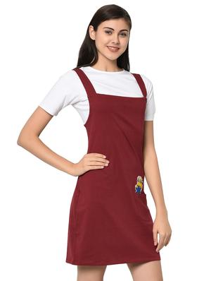 quirky patch pinafore dress with tee - 15914020 - Standard Image - 2