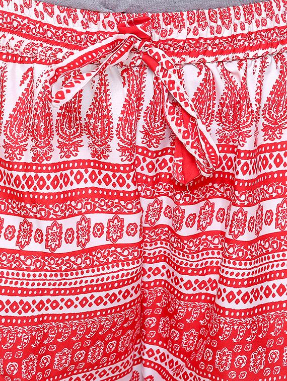 drawstring waist straight palazzo - 15914034 - Zoom Image - 5