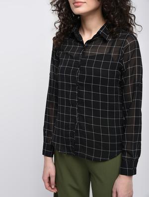 roll up sleeved grid pattern shirt - 15915478 - Standard Image - 5