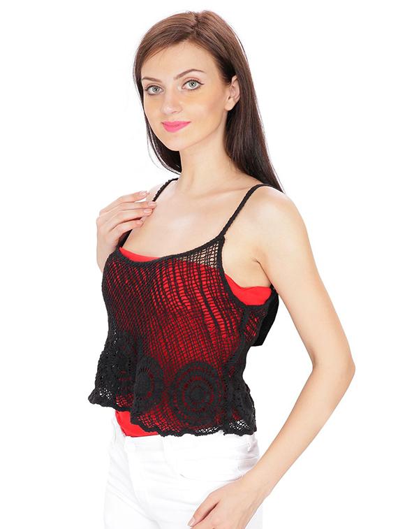 laced cami top - 15916412 - Zoom Image - 2