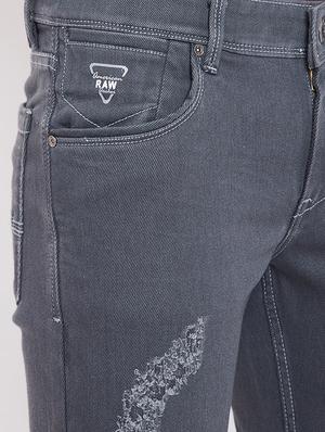 grey denim ripped jeans - 15916796 - Standard Image - 5
