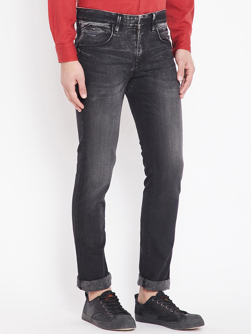 black denim washed jeans - 15916800 - Zoom Image - 2