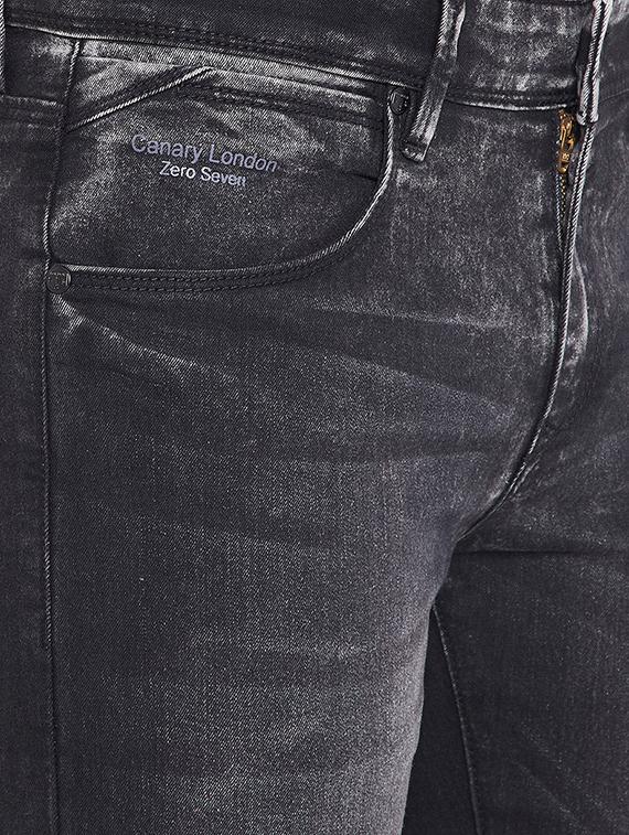 black denim washed jeans - 15916800 - Zoom Image - 5