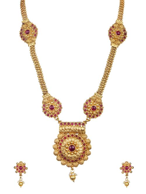 gold long necklace - 15918230 - Very Small Image - 1