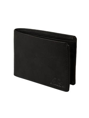 black 2 fold leatherette wallet - 15919429 - Standard Image - 5