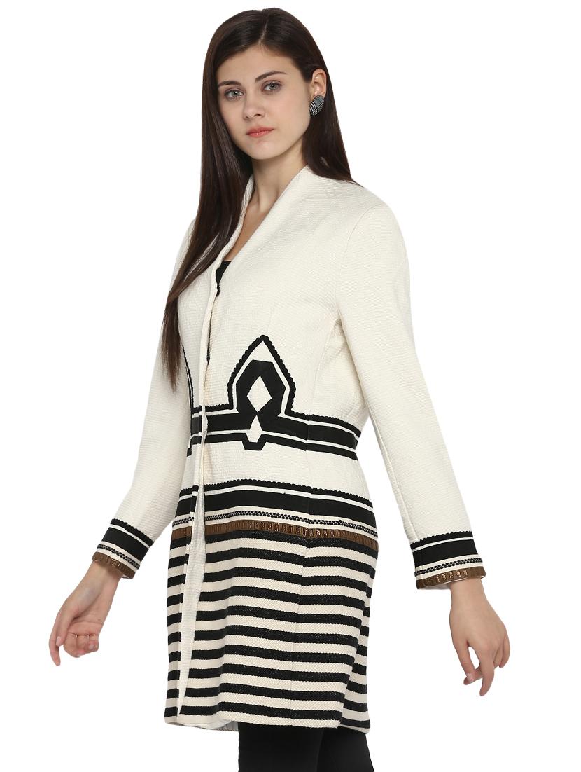 v-neck striped tunic - 15919514 - Zoom Image - 2