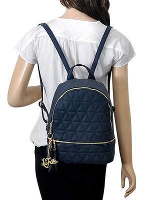 blue leatherette (pu) fashion backpack - 15920283 - Standard Image - 5