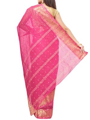 ethnic motif tant saree - 15921931 - Standard Image - 2
