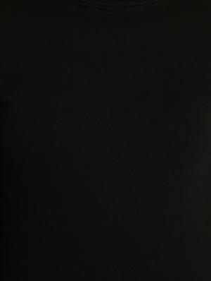 black solid turtle neck tee - 15921963 - Standard Image - 5