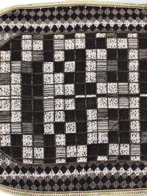 polyester fabric check design sofa covers set of 6 seater - multi-color - 15922527 - Standard Image - 2