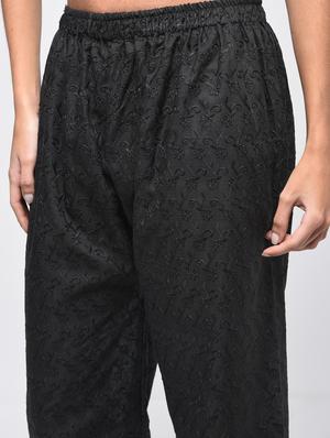 chikenkari embroidered palazzo - 15923479 - Standard Image - 5