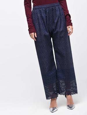 chikenkari embroidered palazzo - 15923480 - Standard Image - 2