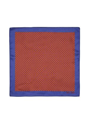 blue and red silk pocketsquare - 15924087 - Standard Image - 2