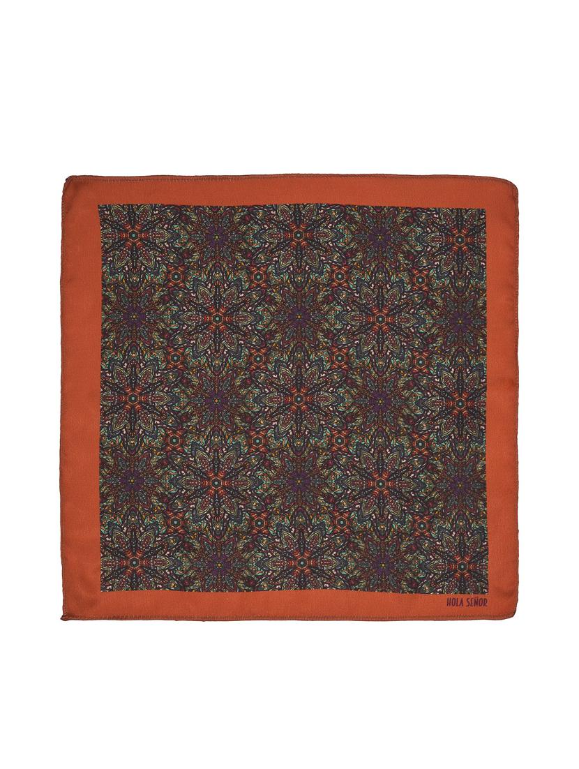 orange silk pocketsquare - 15924093 - Zoom Image - 2
