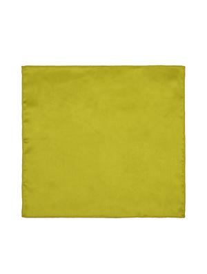 lemon yellow silk pocketsquare - 15924112 - Standard Image - 2