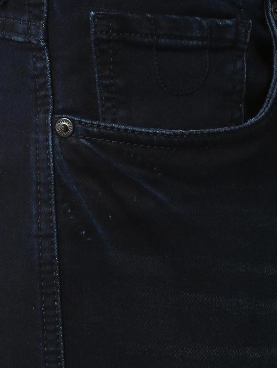 blue cotton blend light washed jeans - 15924813 - Zoom Image - 5