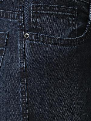 blue cotton blend plain jeans - 15924821 - Standard Image - 5