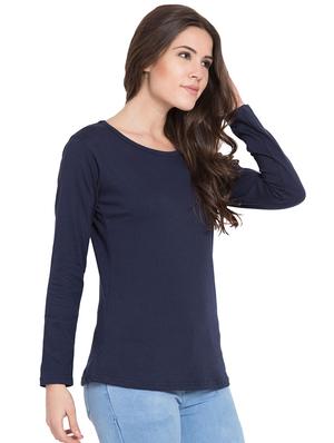 round neck long sleeved tee - 15926249 - Standard Image - 2