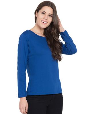 round neck long sleeved tee - 15926253 - Standard Image - 2
