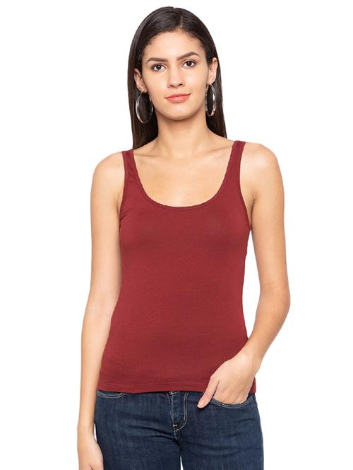 scoop neck tank tee - 15927490 - Standard Image - 1