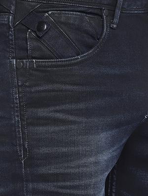 blue cotton washed jeans - 15930478 - Standard Image - 5