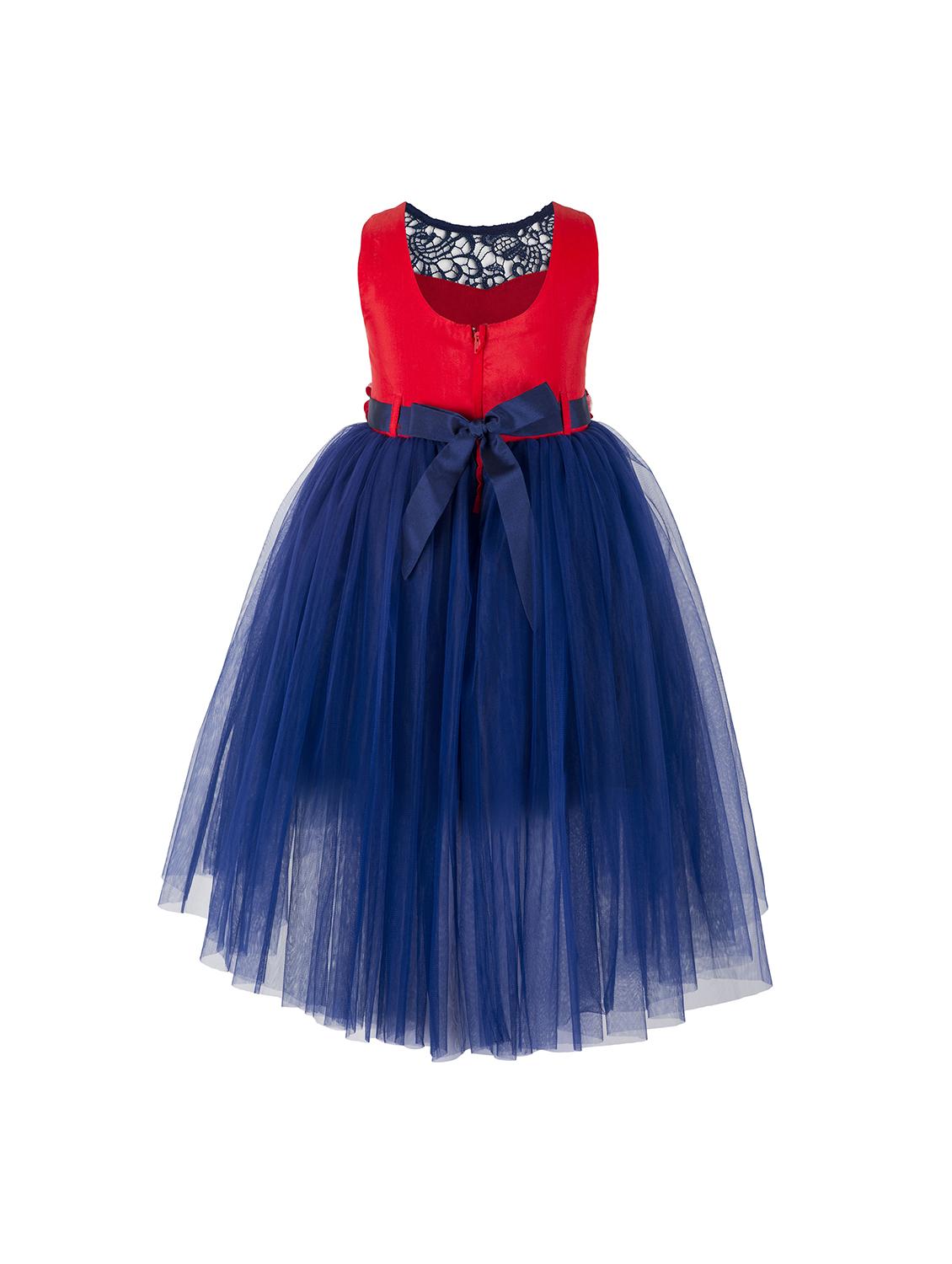 blue net frock - 15931075 - Zoom Image - 2
