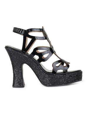 black back strap sandals - 15932357 - Standard Image - 2