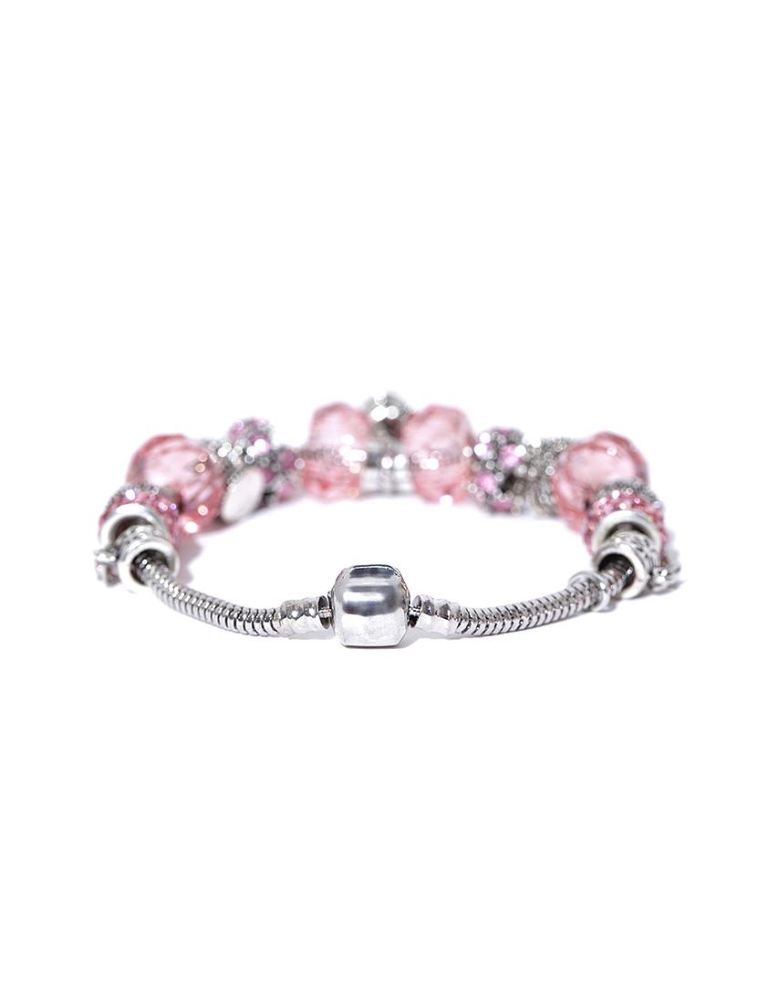 pink metal bangle bracelet - 15933194 - Zoom Image - 2
