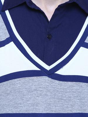 blue cotton tshirt - 15933782 - Standard Image - 5