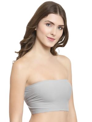 criss cross back solid tube bra - 15935091 - Standard Image - 2