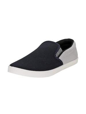 navy canvas slipons - 15936307 - Standard Image - 2