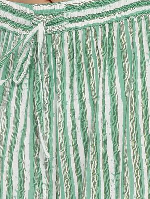 drawstring waist flared palazzo - 15937315 - Standard Image - 5