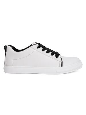 white lace-up sneakers - 15938142 - Standard Image - 2