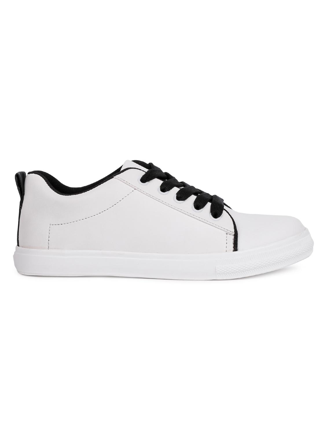 white lace-up sneakers - 15938142 - Zoom Image - 2
