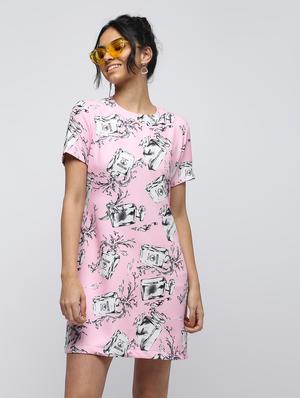 cut out back quirky shift dress - 15938334 - Standard Image - 2