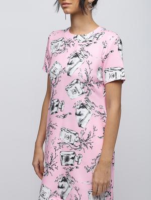 cut out back quirky shift dress - 15938334 - Standard Image - 5