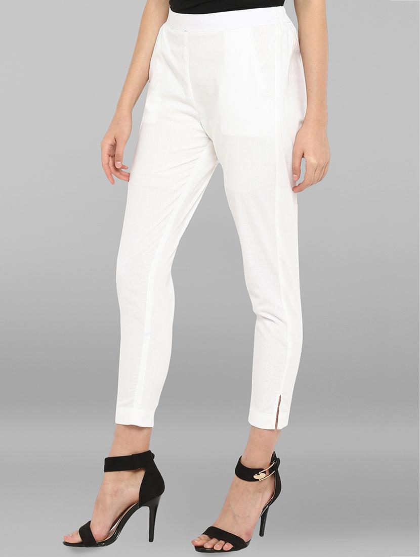 high rise side slit trouser - 15938590 - Zoom Image - 2
