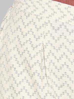pleat detail flared palazzo - 15938603 - Standard Image - 5